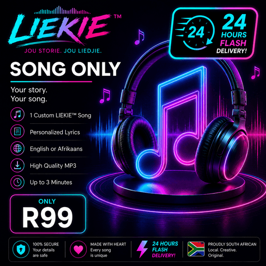 LIEKIE™ Personalised Song - Song Only